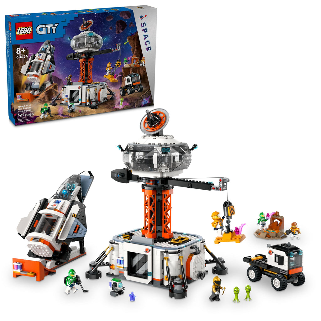 60434 Space Base and Rocket Launchpad product image 1, provided for visual reference and product detail review