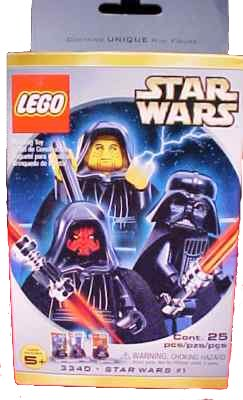 3340 Star Wars #1 - Sith Minifigure Pack product image 1, provided for visual reference and product detail review