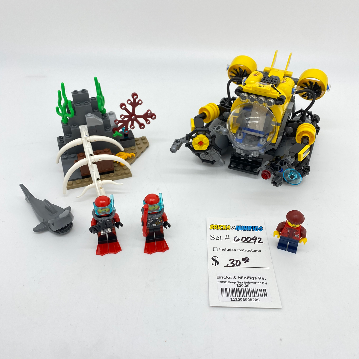 60092 Deep Sea Submarine (U) product image 1, provided for visual reference and product detail review
