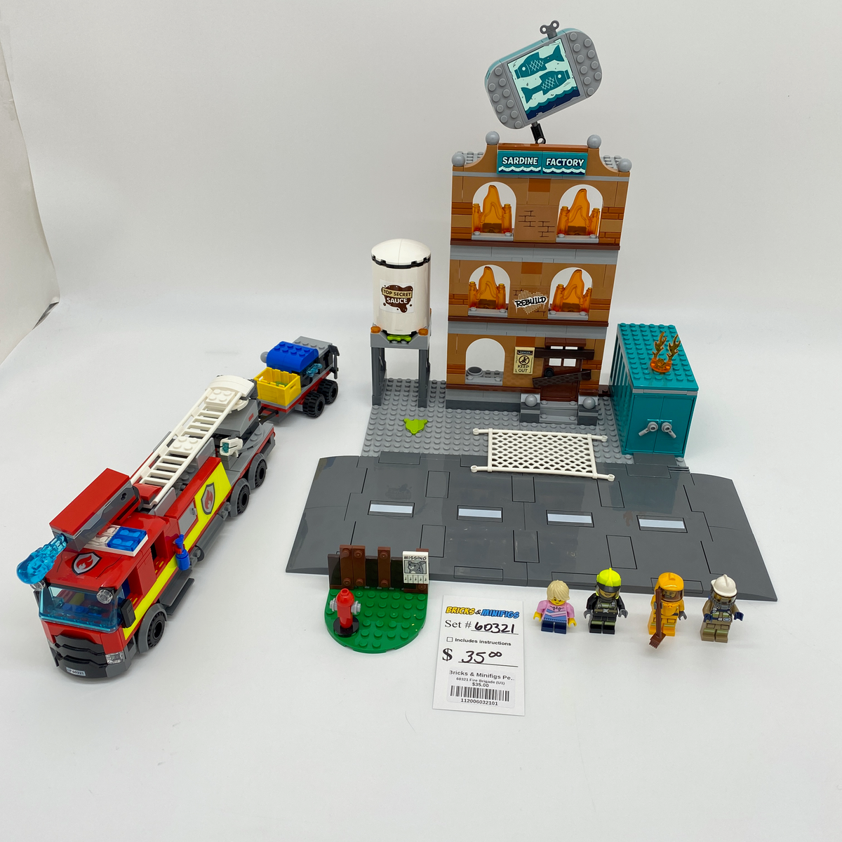 60321 Fire Brigade (U1) product image 1, provided for visual reference and product detail review