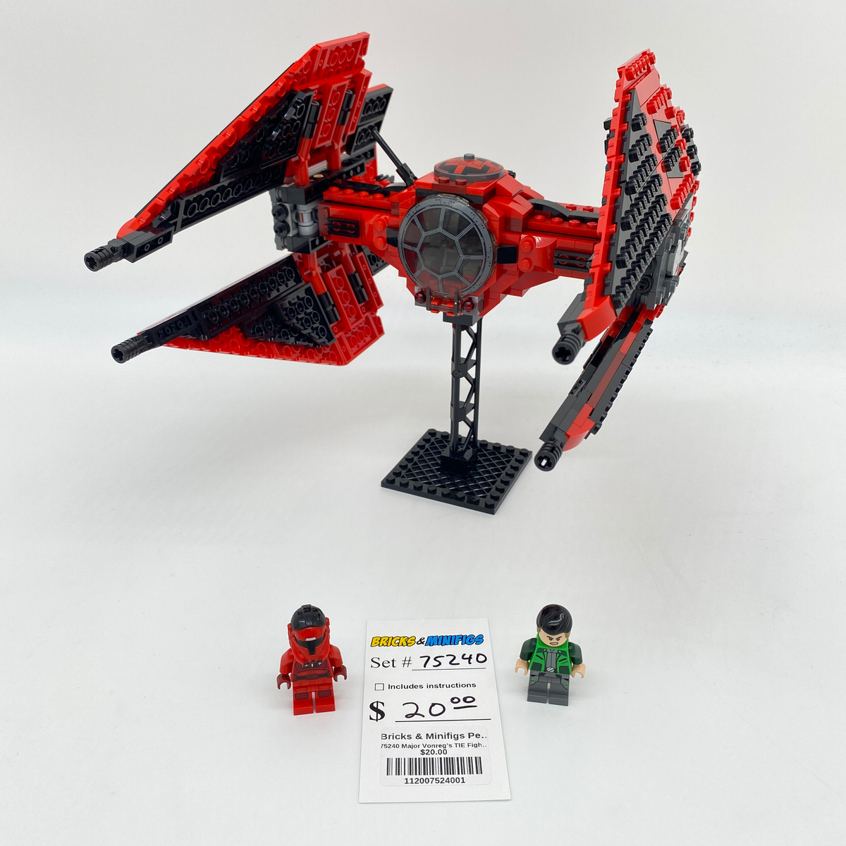 75240 Major Vonreg’s TIE Fighter (U1) product image 2, provided for visual reference and product detail review
