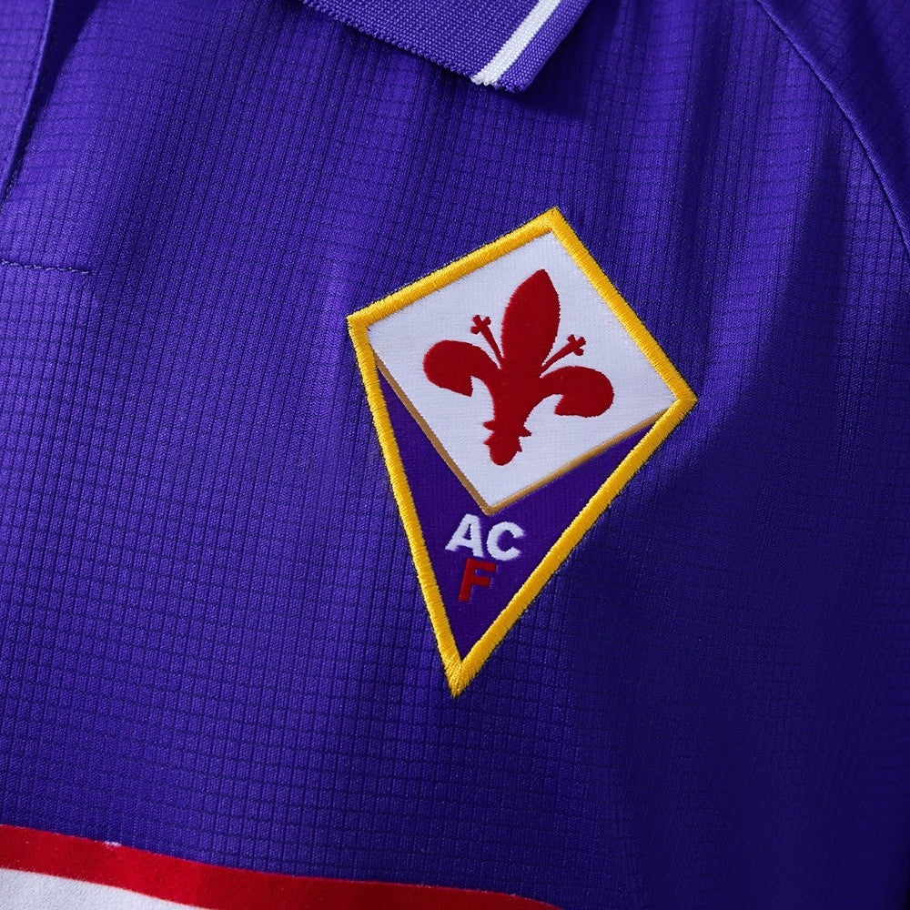 Fiorentina Jersey 1998 Retro Home Football Kit Long Sleeves product image 5