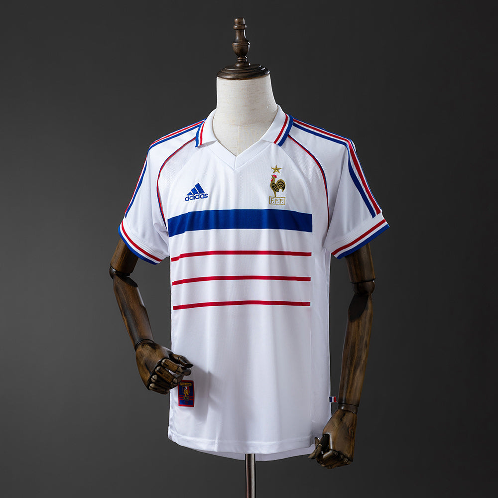 France Jersey 1998 Away Retro Football Kit product image 1