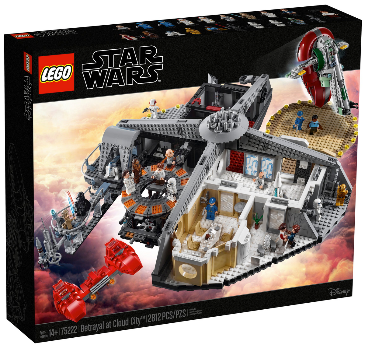 75222 Betrayal at Cloud City product image 1, provided for visual reference and product detail review