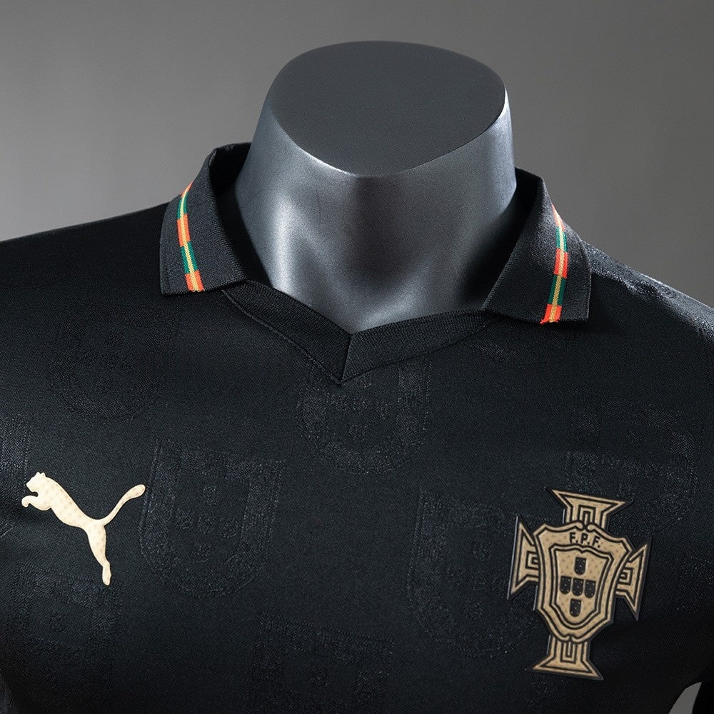 Player Version Portugal Black Jersey 2025/26 Home Football product image 2