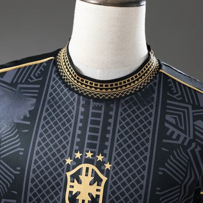 Brazil Black Jersey 2026 Special Football Kit Soccer product image 3