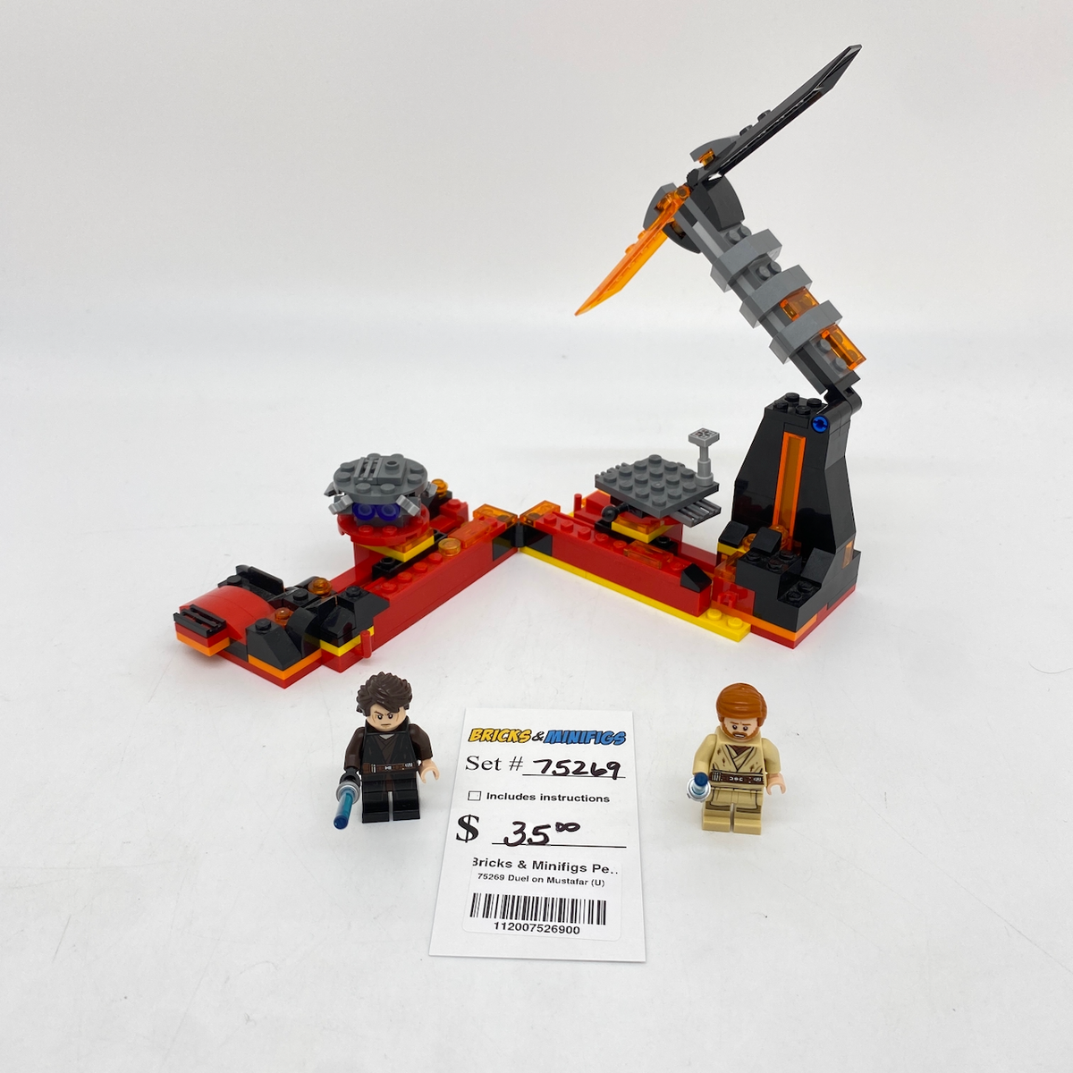75269 Duel on Mustafar (U) product image 1, provided for visual reference and product detail review