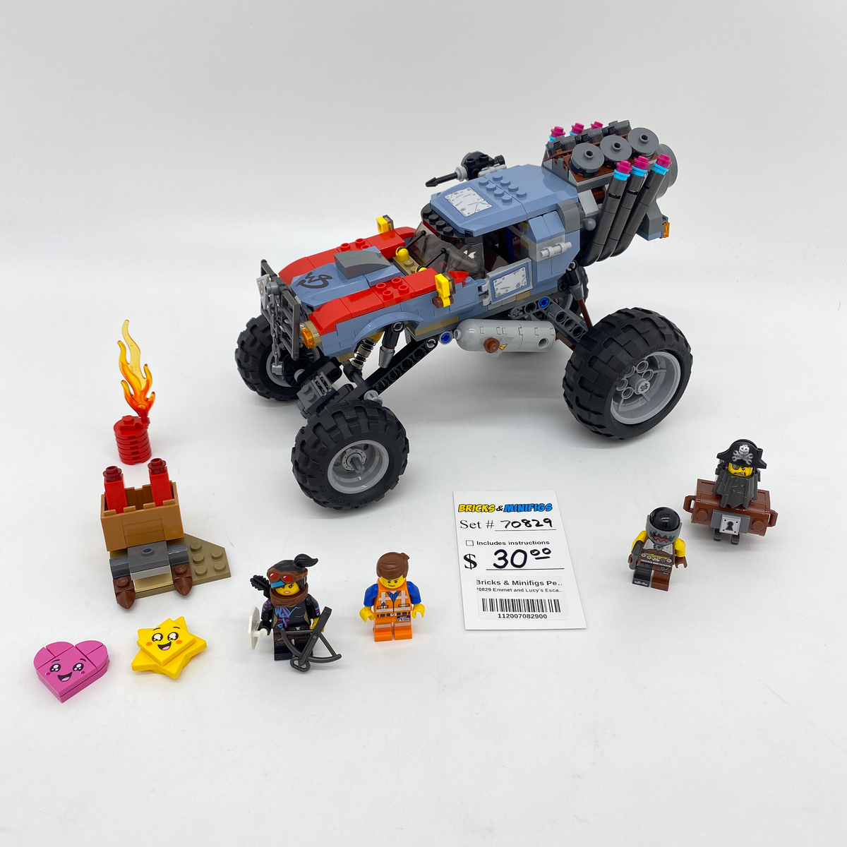 70829 Emmet and Lucy's Escape Buggy! (U) product image 1, provided for visual reference and product detail review