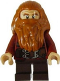 Gloin the Dwarf - Dark Orange Hair product image 1, provided for visual reference and product detail review