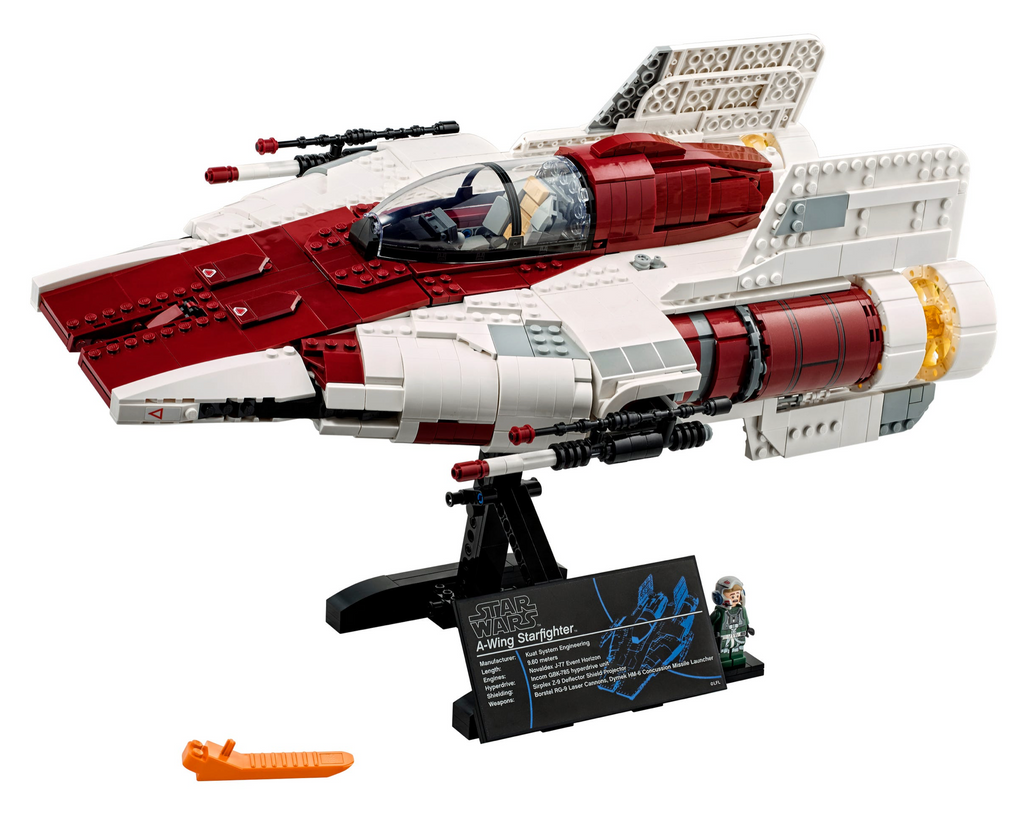 75275 A-Wing Starfighter UCS product image 2, provided for visual reference and product detail review
