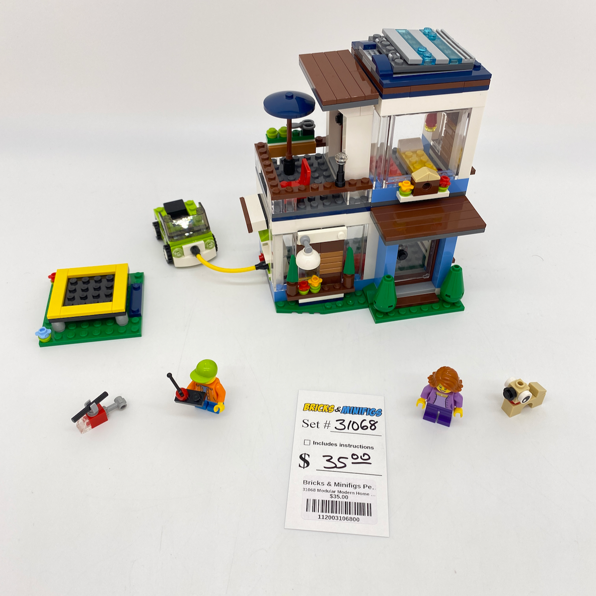 31068 Modular Modern Home (U) product image 1, provided for visual reference and product detail review