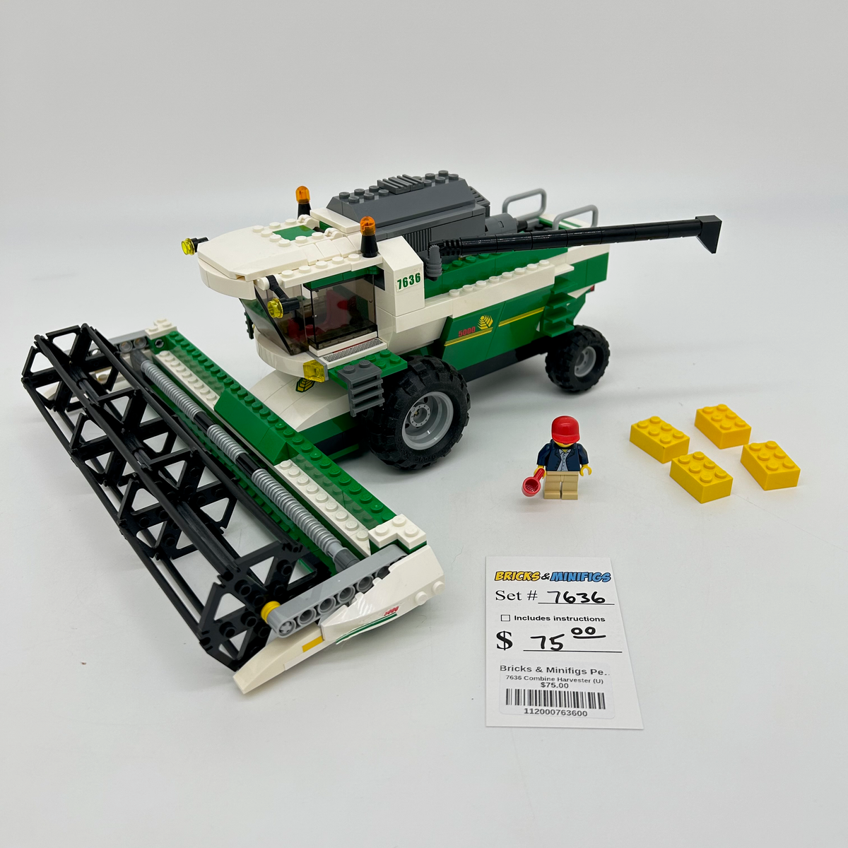 7636 Combine Harvester (U) product image 1, provided for visual reference and product detail review