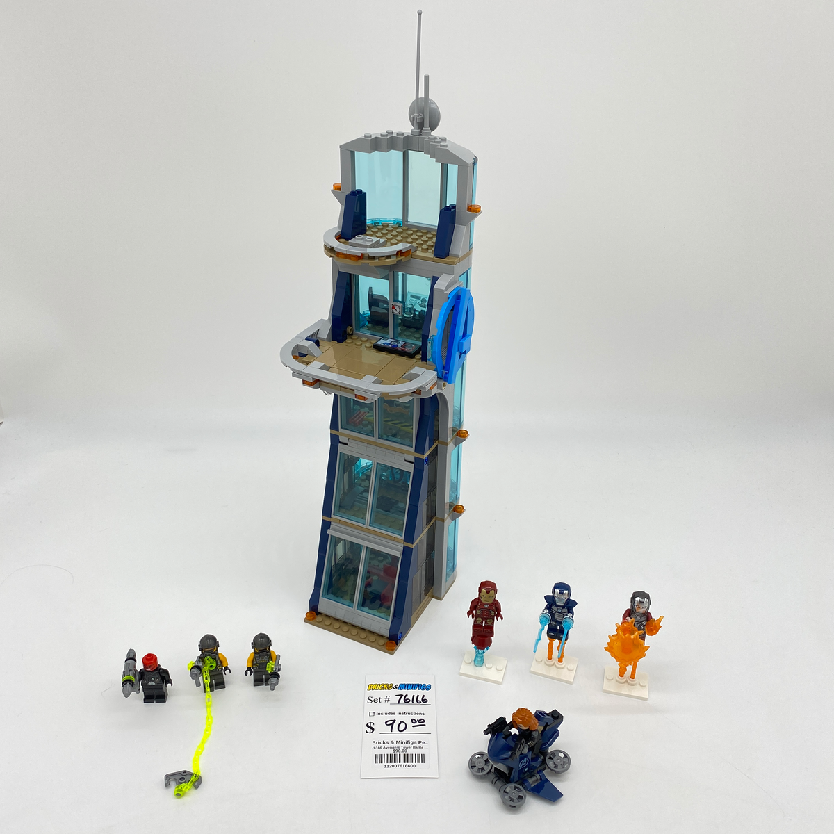 76166 Avengers Tower Battle (U) product image 1, provided for visual reference and product detail review