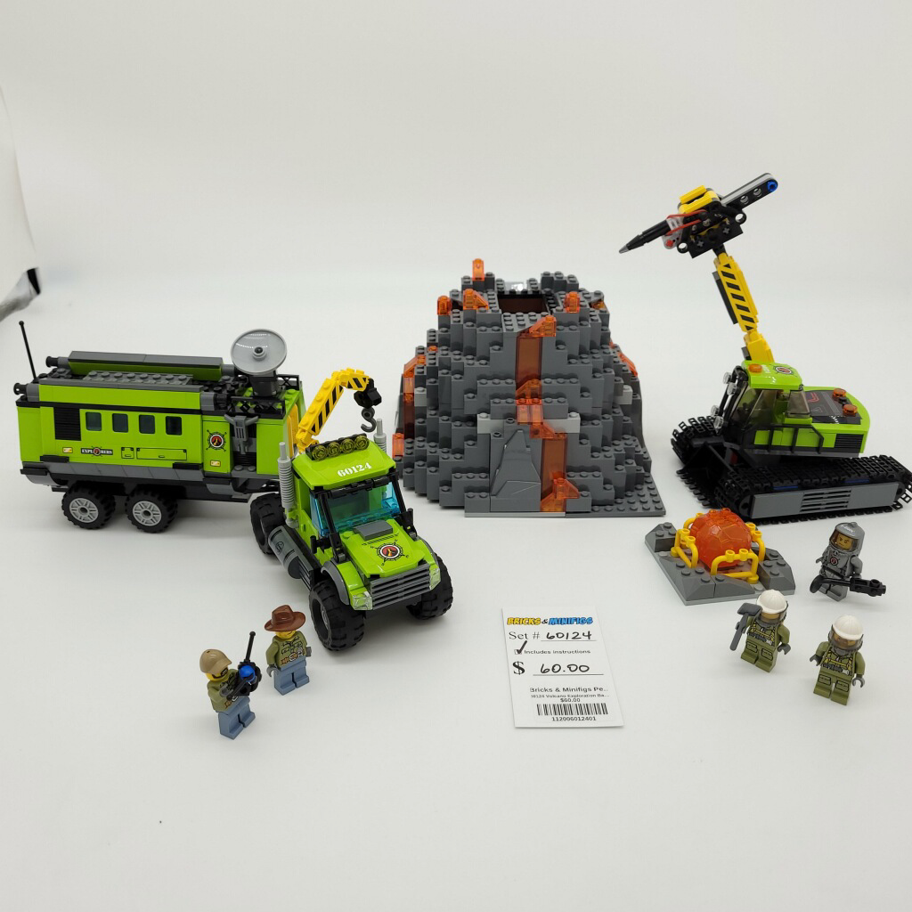 60124 Volcano Exploration Base (U1) product image 1, provided for visual reference and product detail review