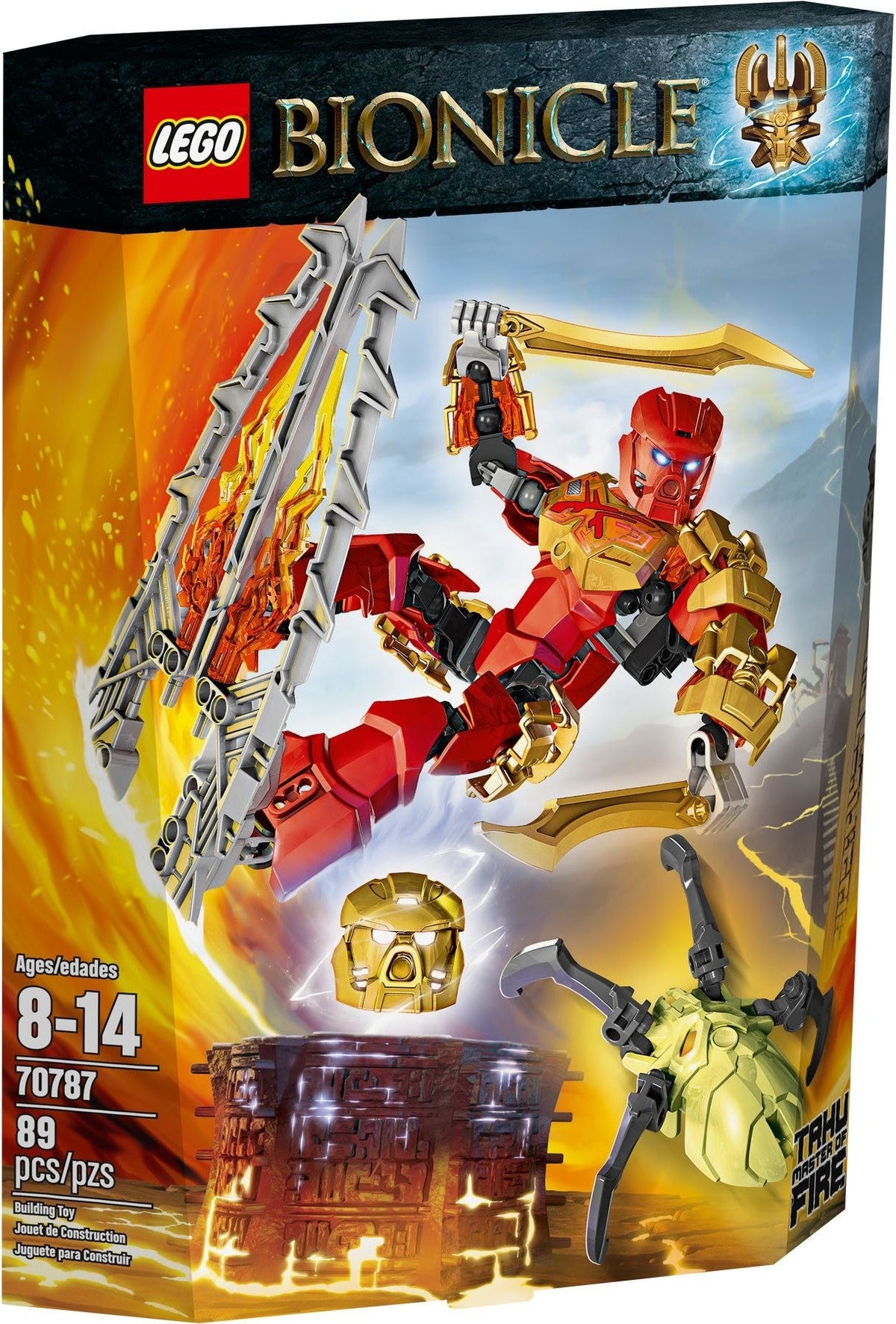 70787 Tahu - Master of Fire (C) product image 1, provided for visual reference and product detail review