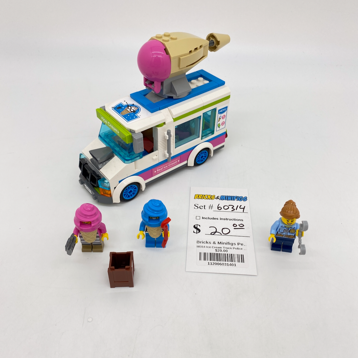 60314 Ice Cream Truck Police Chase (U1) product image 1, provided for visual reference and product detail review