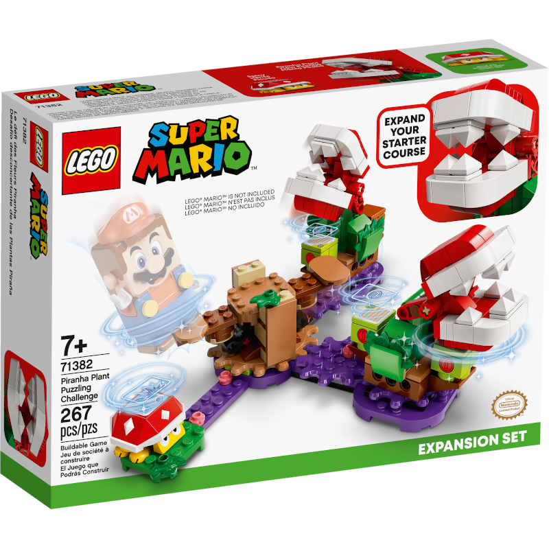 71382 Piranha Plant Puzzling Challenge Expansion* product image 1, provided for visual reference and product detail review