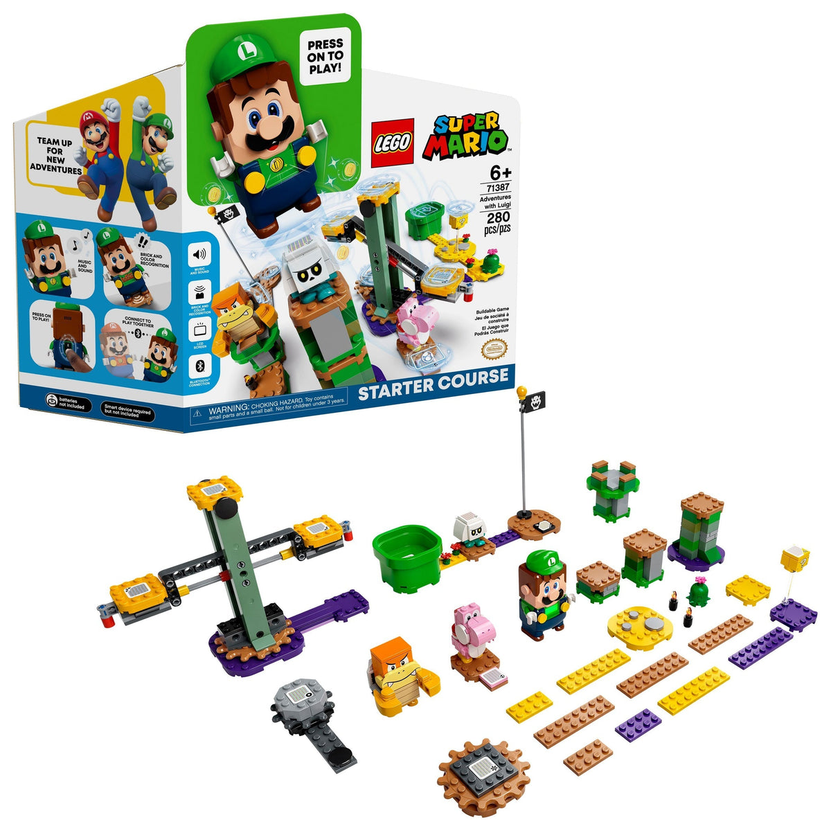 71387 Adventures with Luigi Starter Course* product image 1, provided for visual reference and product detail review