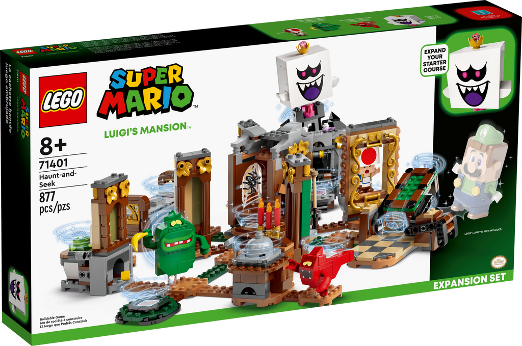 71401 Luigi's Mansion Haunt-and-Seek Expansion Set* product image 2, provided for visual reference and product detail review