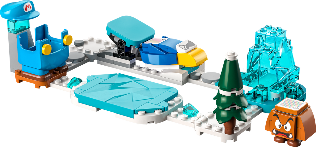 71415 Ice Mario Suit and Frozen World Expansion Set product image 3, provided for visual reference and product detail review
