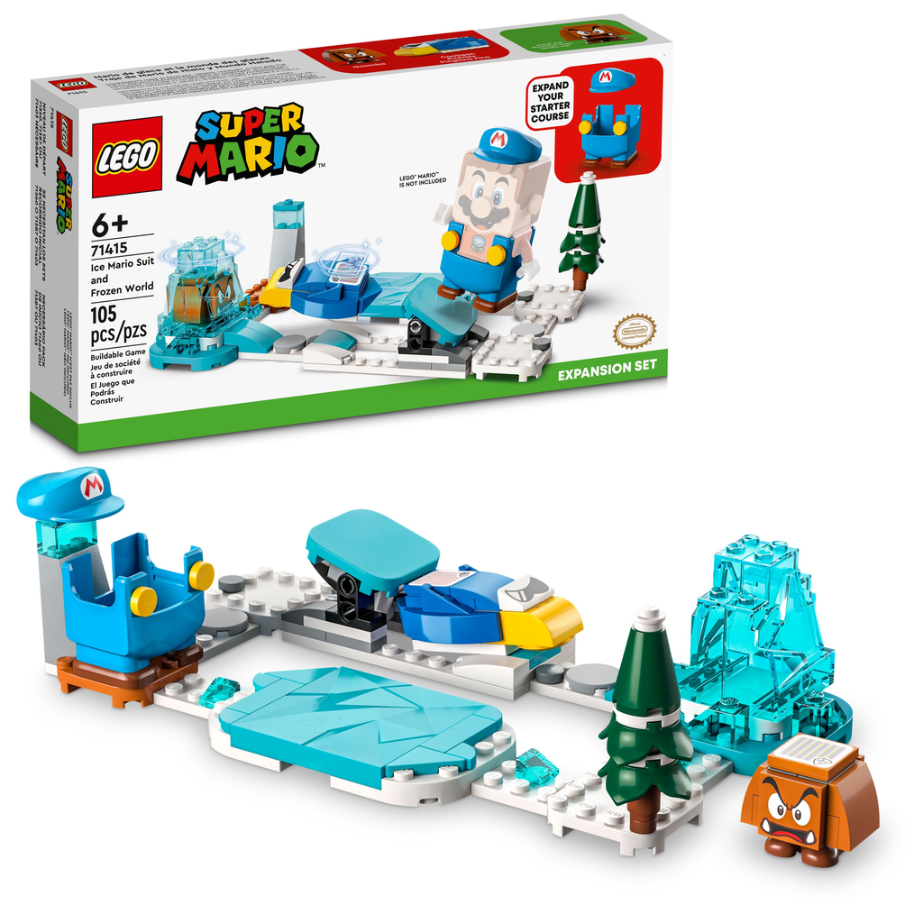 71415 Ice Mario Suit and Frozen World Expansion Set product image 1, provided for visual reference and product detail review