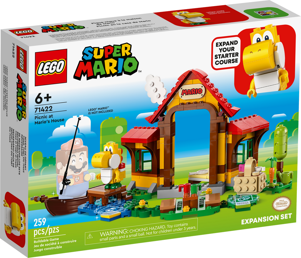 71422 Picnic at Mario's House Expansion Set product image 2, provided for visual reference and product detail review
