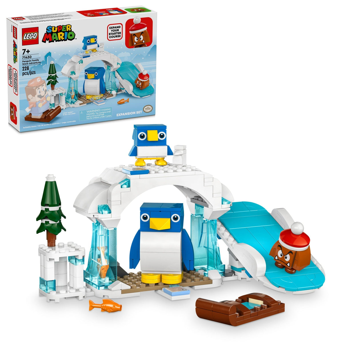 71430 Penguin Family Snow Adventure Expansion Set product image 1, provided for visual reference and product detail review