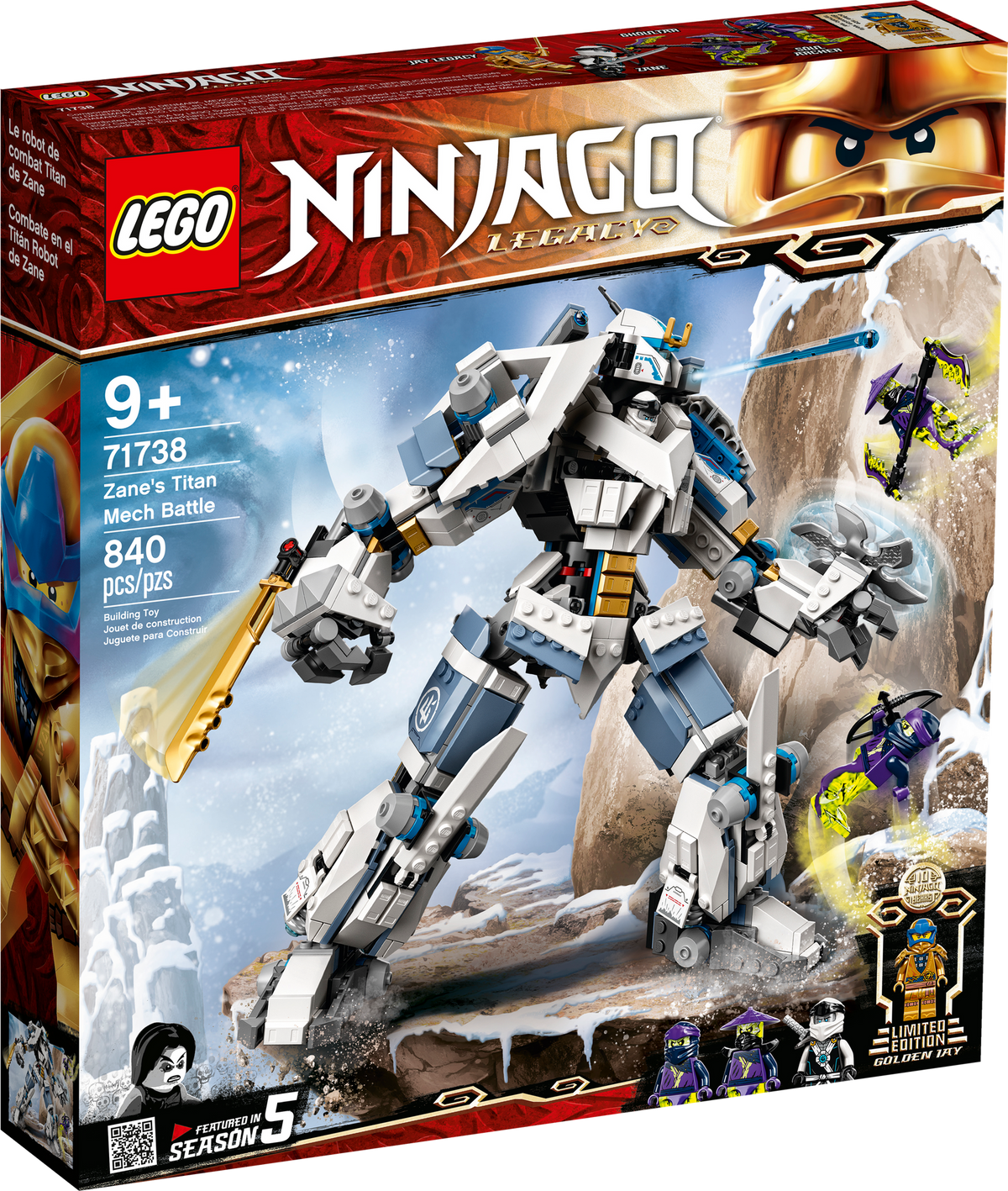 71738 Zane's Titan Mech Battle product image 2, provided for visual reference and product detail review