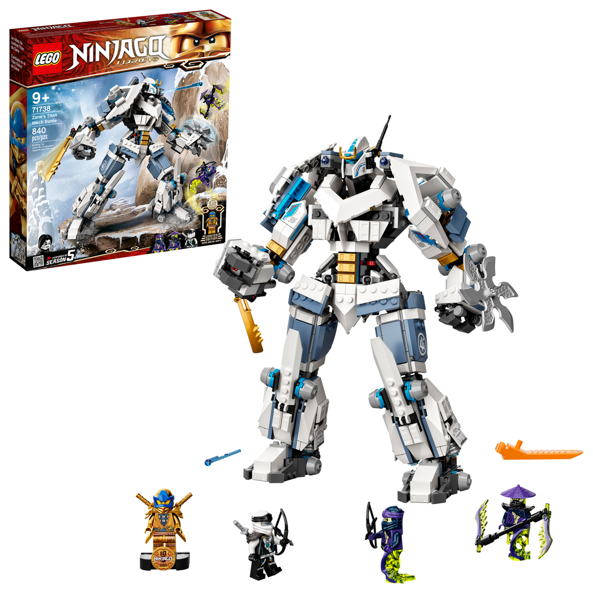 71738 Zane's Titan Mech Battle product image 1, provided for visual reference and product detail review