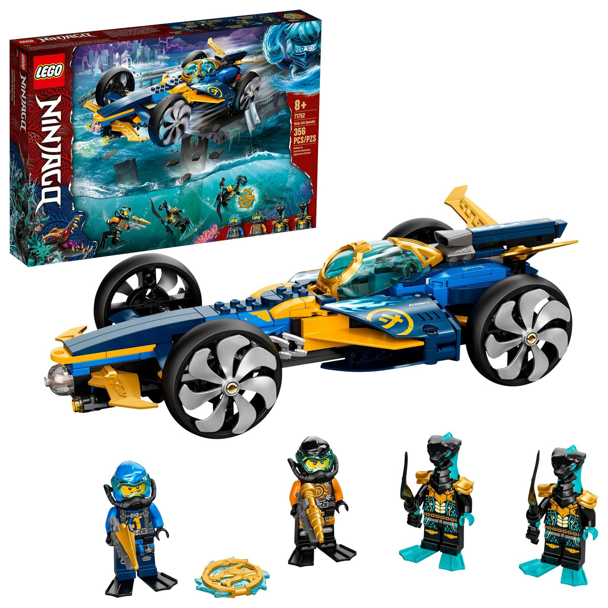 71752 Ninja Sub Speeder product image 1, provided for visual reference and product detail review