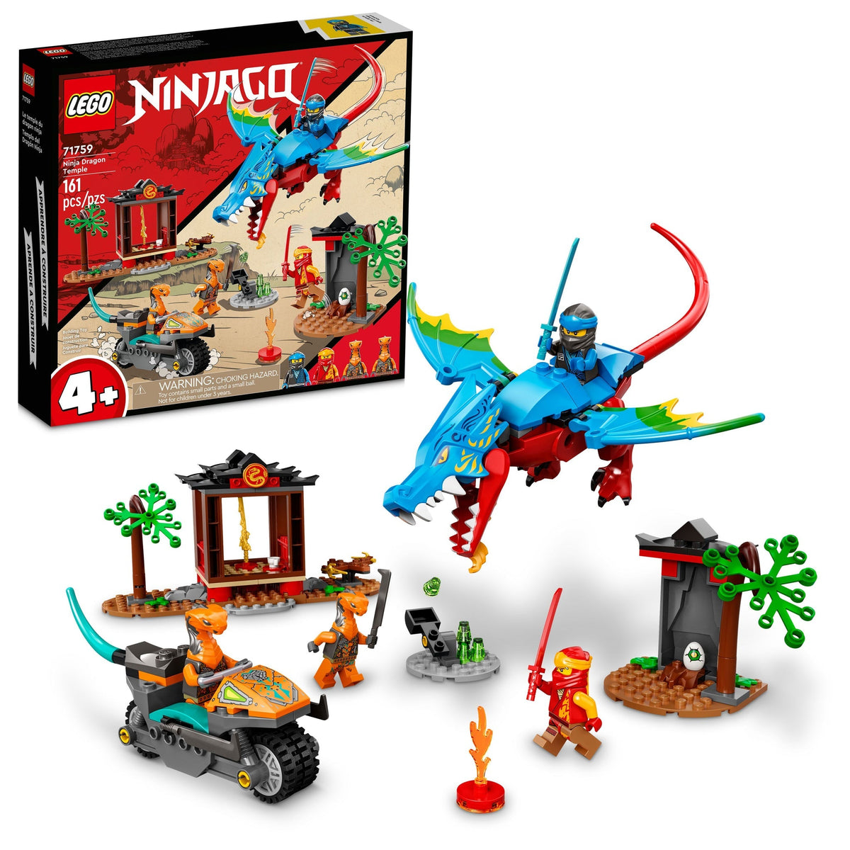 71759 Ninja Dragon Temple product image 1, provided for visual reference and product detail review