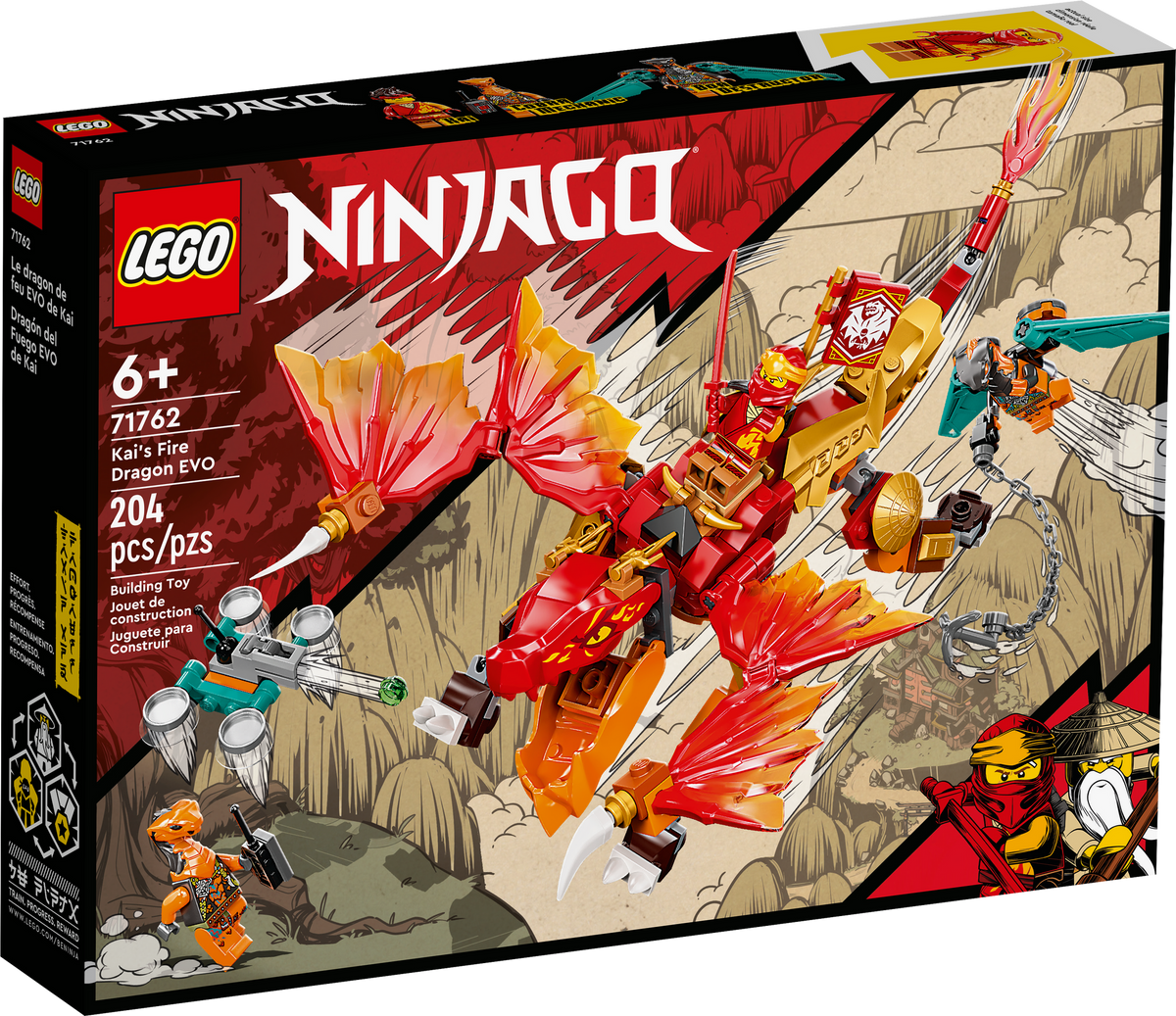 71762 Kai’s Fire Dragon EVO product image 2, provided for visual reference and product detail review