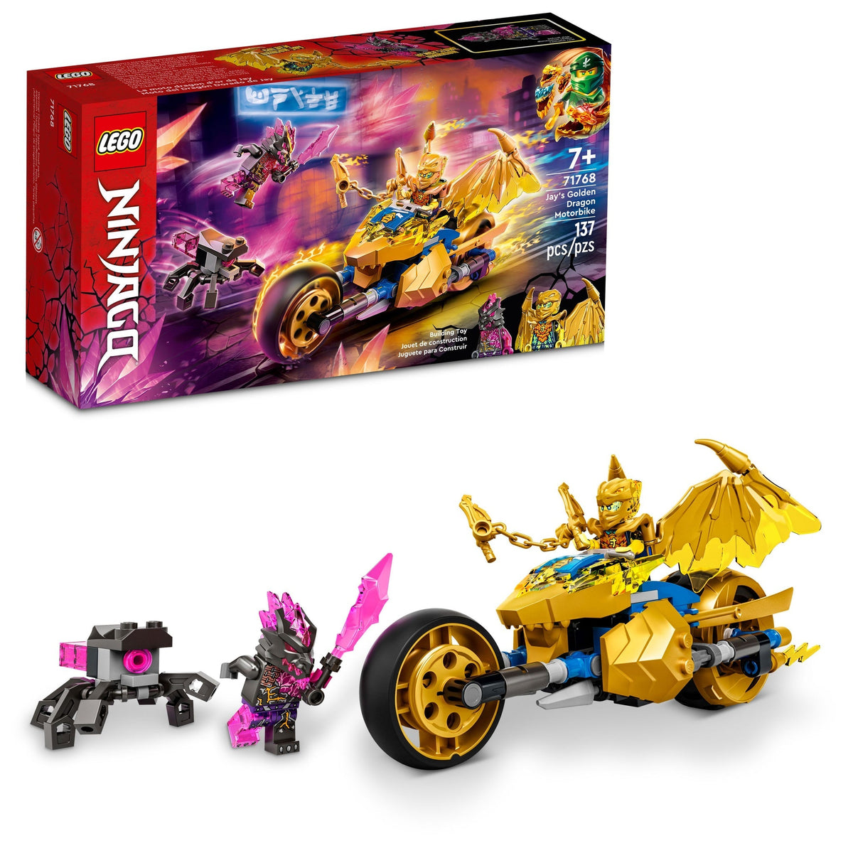 71768 Jay's Golden Dragon Motor Bike* product image 1, provided for visual reference and product detail review