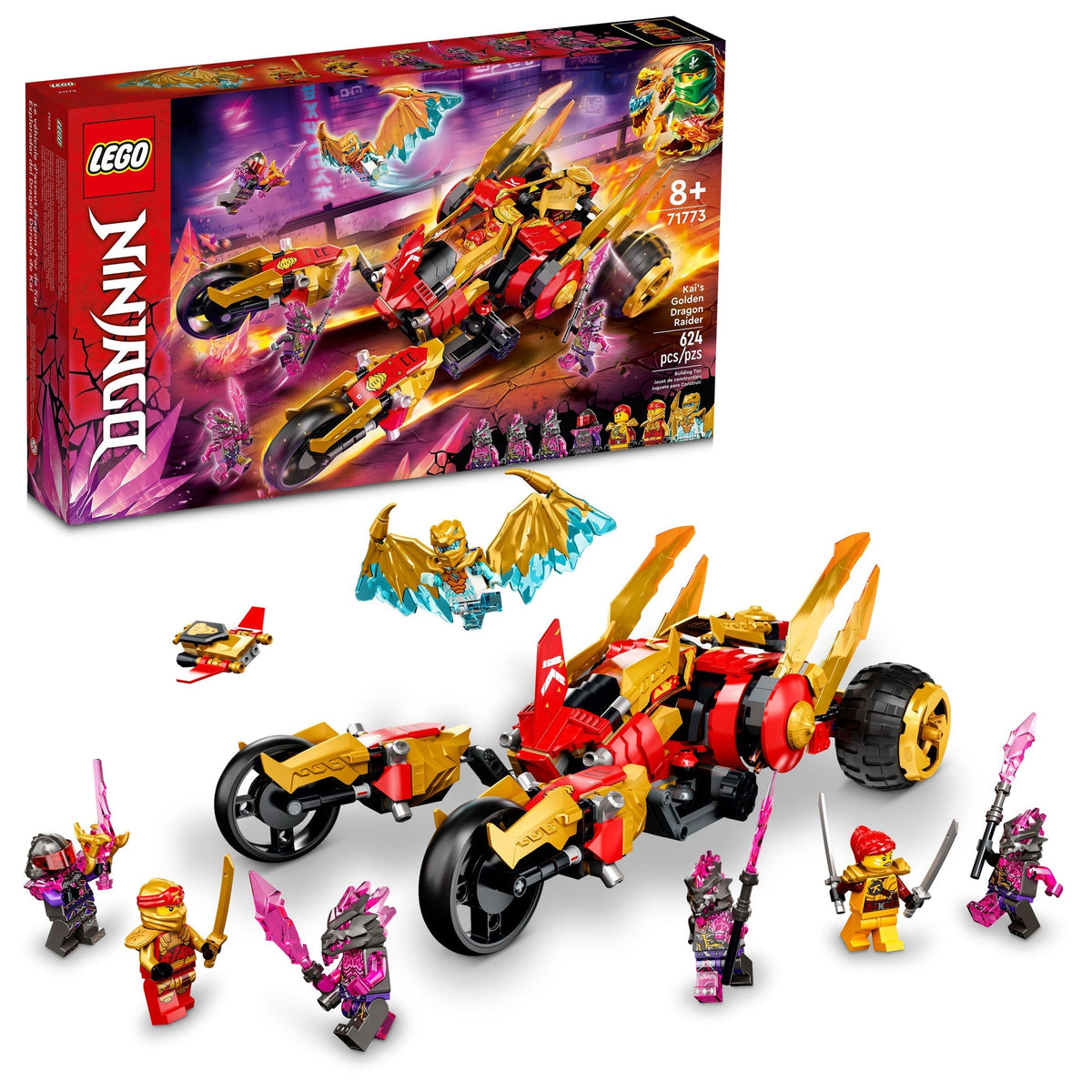 71773 Kai’s Golden Dragon Raider product image 1, provided for visual reference and product detail review
