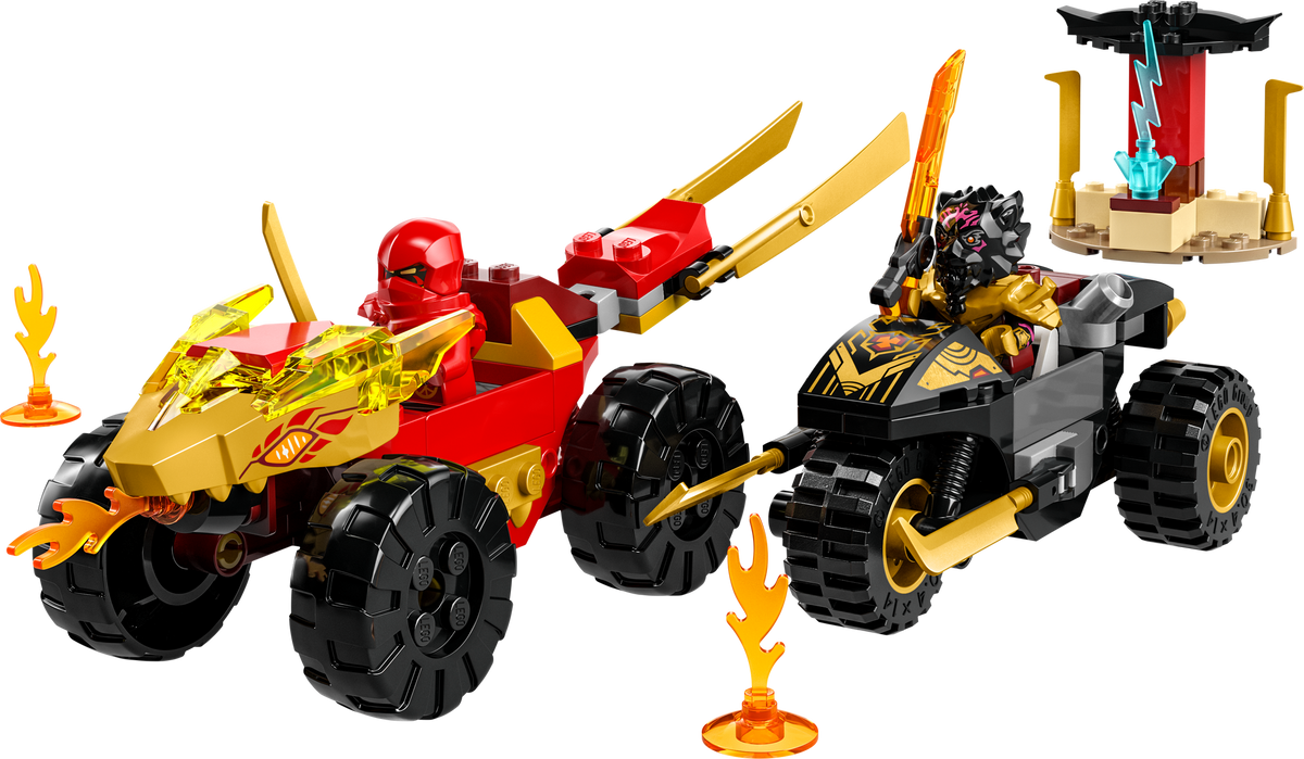 71789 Kai and Ras's Car and Bike Battle product image 3, provided for visual reference and product detail review