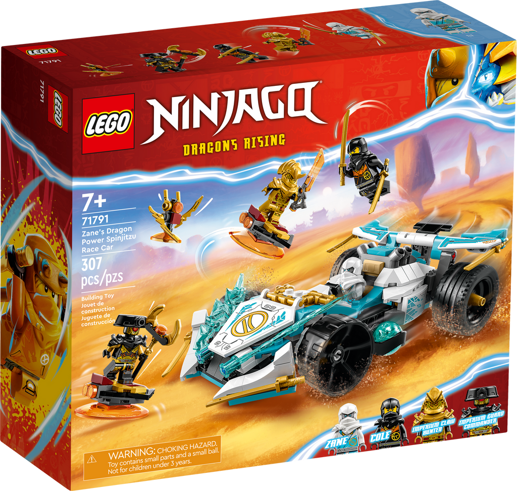 71791 Zane’s Dragon Power Spinjitzu Race Car product image 2, provided for visual reference and product detail review