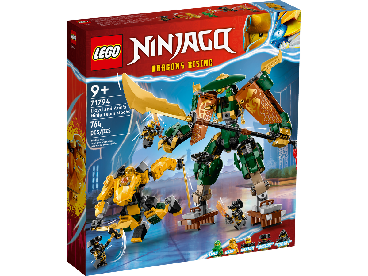 71794 Lloyd and Arin's Ninja Team Mechs product image 1, provided for visual reference and product detail review