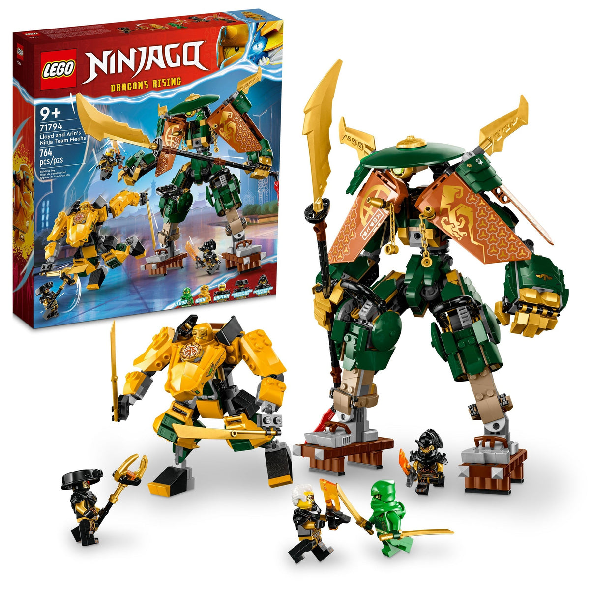 71794 Lloyd and Arin's Ninja Team Mechs product image 2, provided for visual reference and product detail review