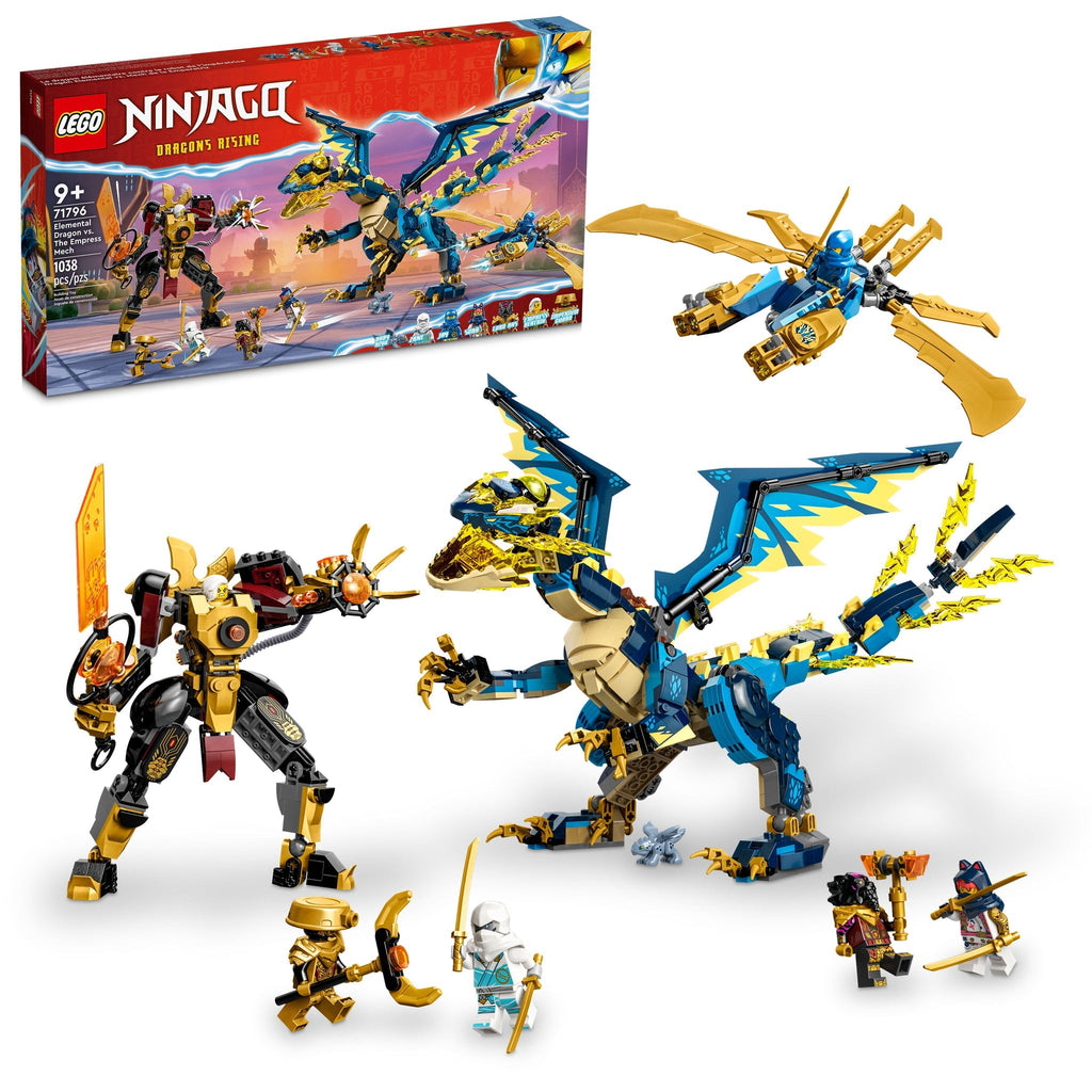 71796 Elemental Dragon vs. The Empress Mech product image 2, provided for visual reference and product detail review