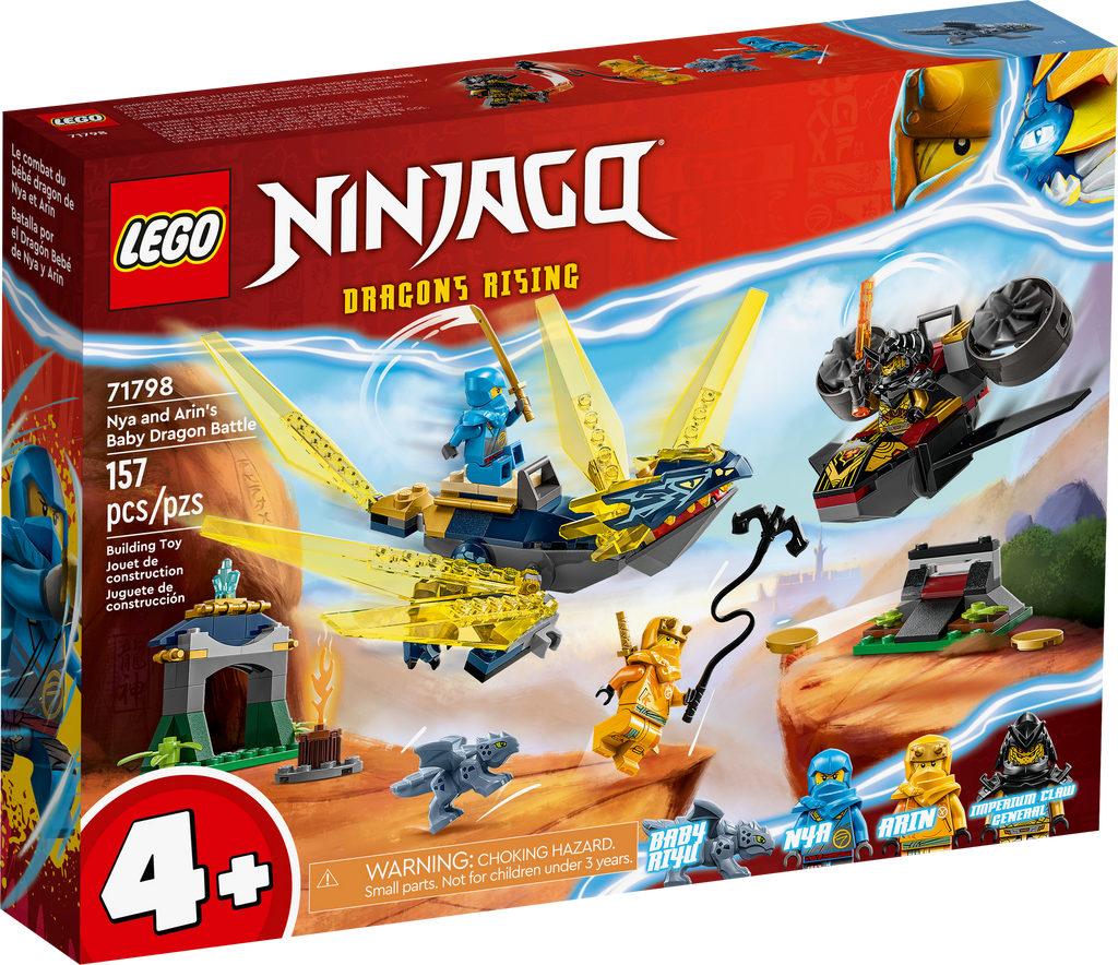 71798 Nya and Arin's Baby Dragon Battle product image 2, provided for visual reference and product detail review