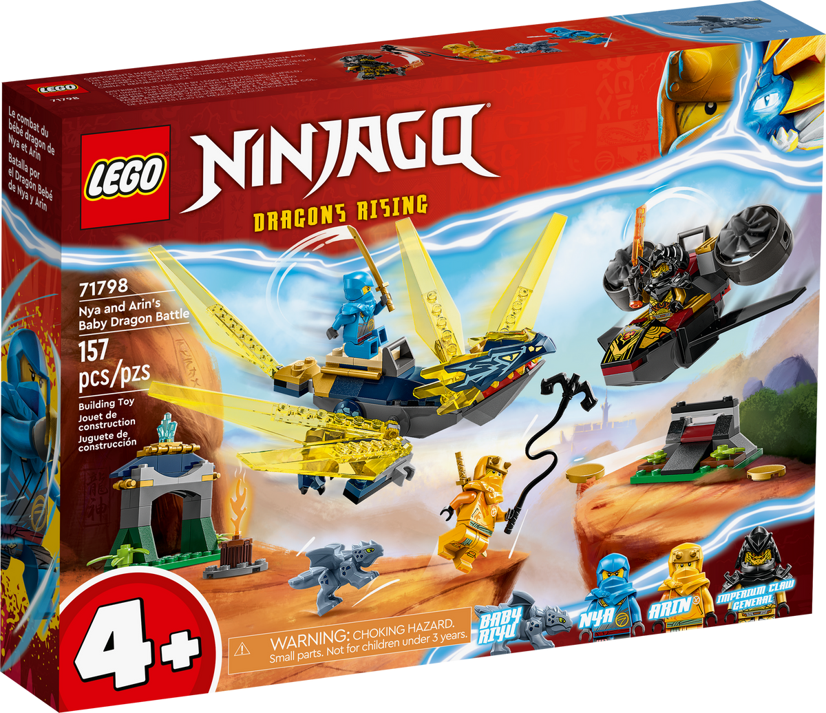71798 Nya and Arin's Baby Dragon Battle product image 2, provided for visual reference and product detail review