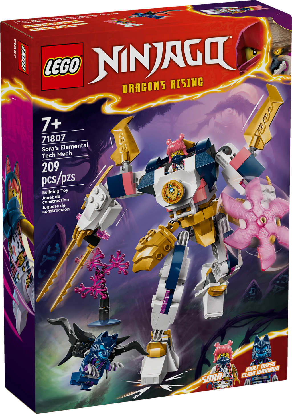 71807 Sora's Elemental Tech Mech product image 2, provided for visual reference and product detail review