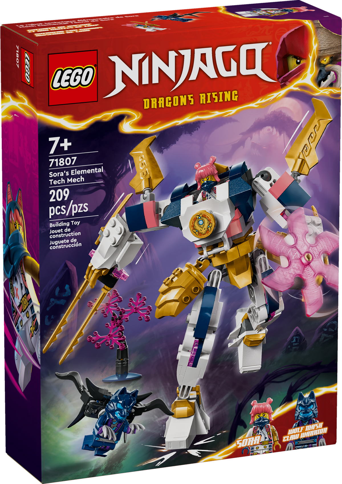 71807 Sora's Elemental Tech Mech product image 2, provided for visual reference and product detail review