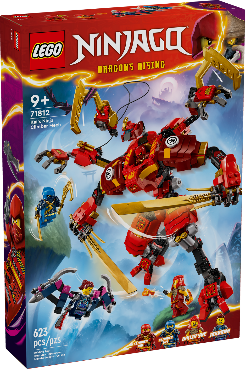 71812 Kai's Ninja Climber Mech product image 2, provided for visual reference and product detail review