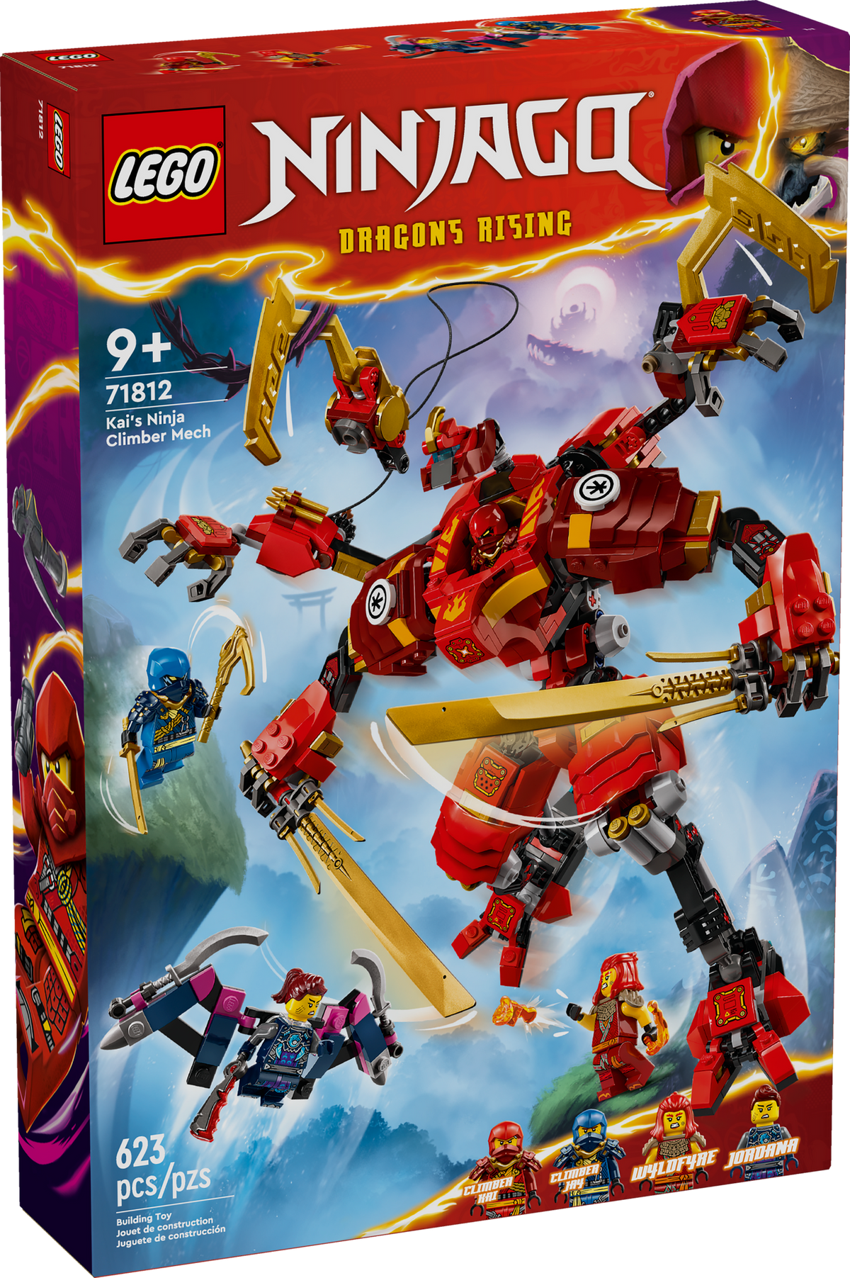 71812 Kai's Ninja Climber Mech product image 2, provided for visual reference and product detail review