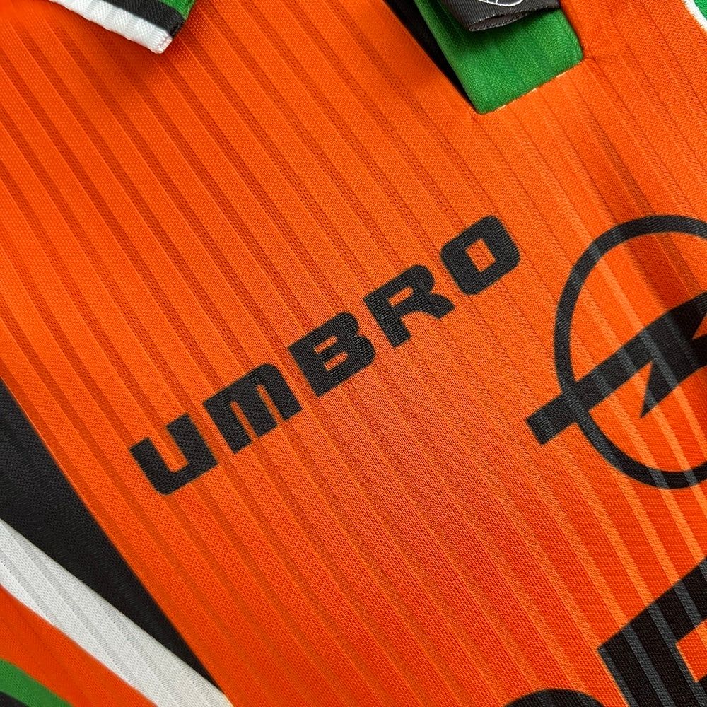 Retro Ireland Jersey 1997 Orange Football Kit Soccer product image 5