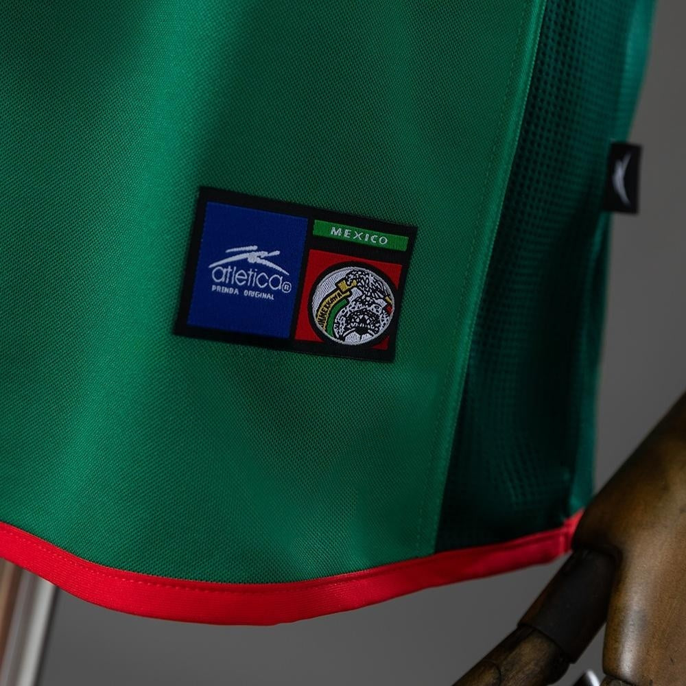 Mexico Home Jersey 2002 Retro Football Kit Soccer Shirt product image 6