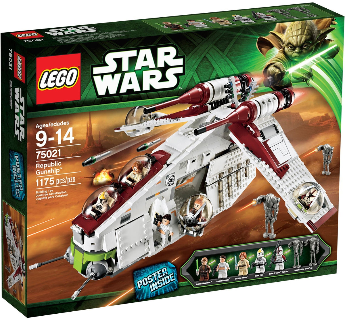 75021 Republic Gunship (C) product image 1, provided for visual reference and product detail review