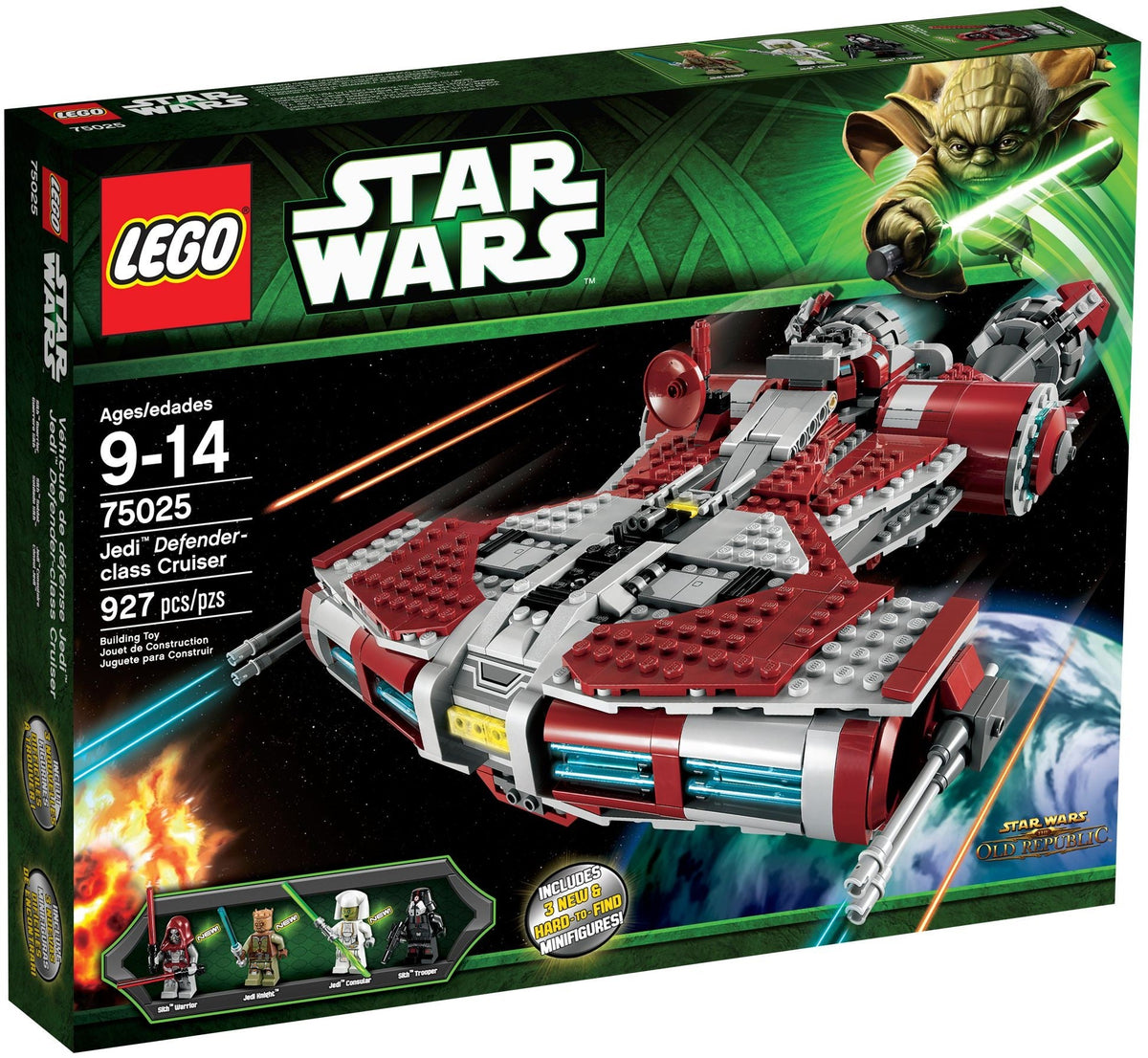 75025 Jedi Defender-class Cruiser (C) product image 1, provided for visual reference and product detail review