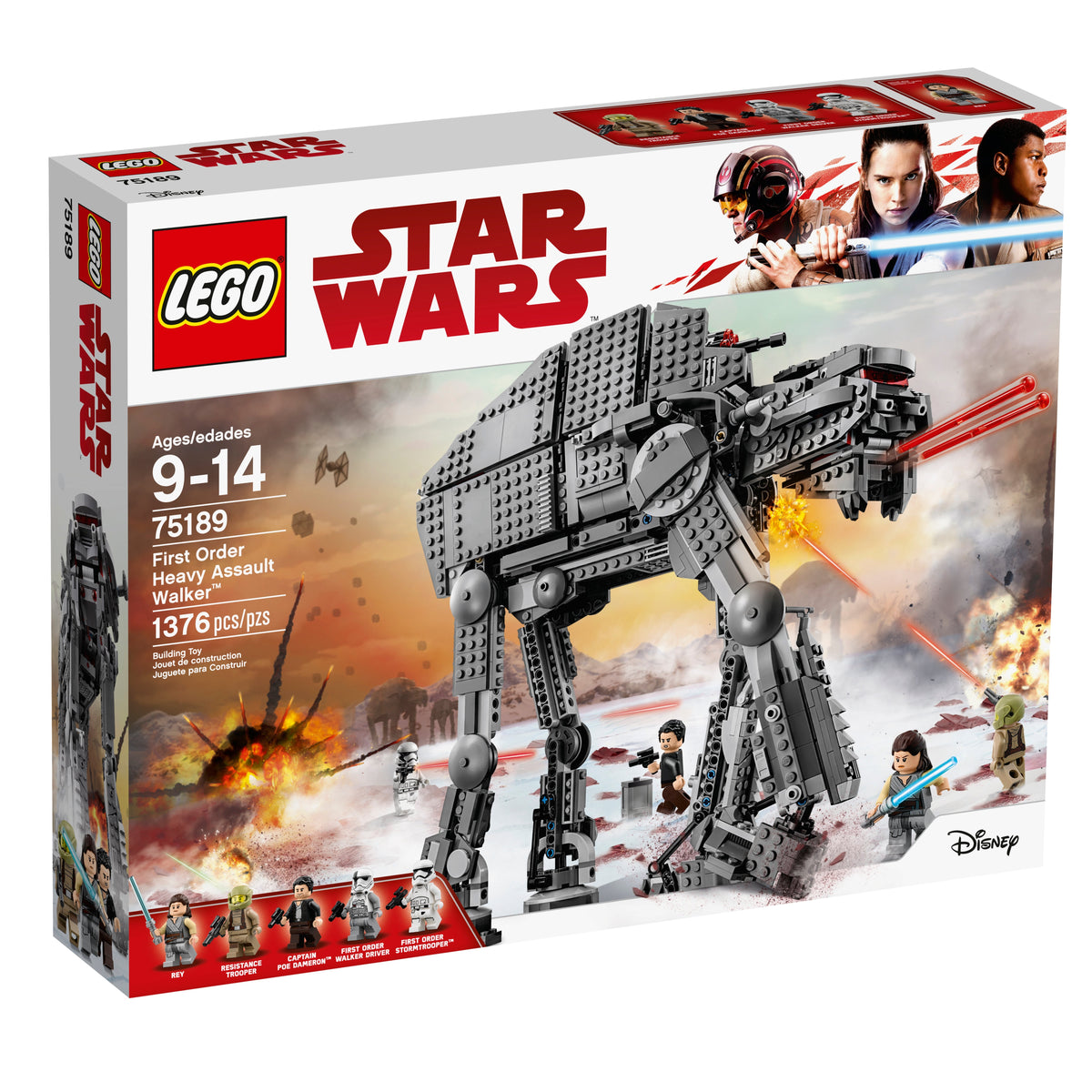 75189 First Order Heavy Assault Walker (C) product image 1, provided for visual reference and product detail review